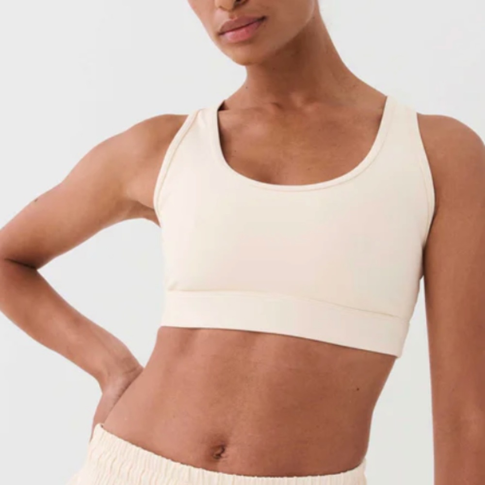 Reset Sports Bra- Winter White